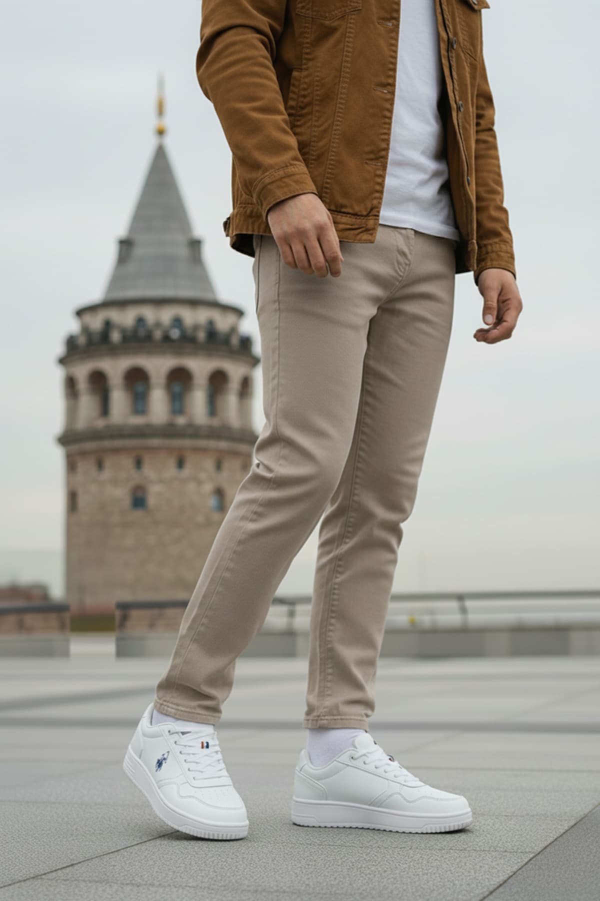 کفش اسنیکر مردانه U.S. Polo Assn. مدل COSTER 5PR سفید کفش اسنیکر مردانه U.S. Polo Assn. مدل COSTER 5PR سفید