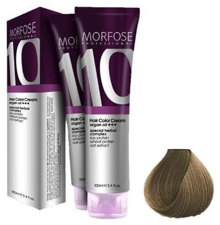 رنگ موی زنانه Morfose قهوهای روشن پررنگ مدل 8s 100ml رنگ موی زنانه Morfose قهوهای روشن پررنگ مدل 8s 100ml