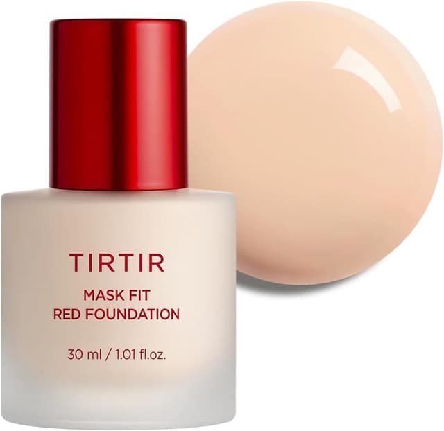 کرم پودر TIRTIR Mask Fit Red سبک و آبرسان با ماندگاری بالا رنگ #17C چینی 1.01 Fl Oz کرم پودر TIRTIR Mask Fit Red سبک و آبرسان با ماندگاری بالا رنگ #17C چینی 1.01 Fl Oz