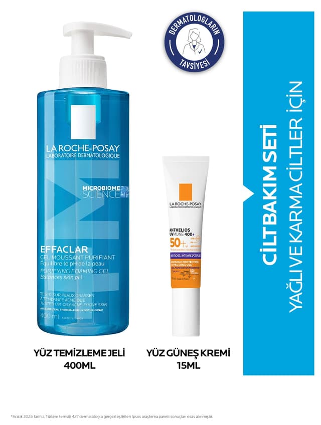 ست مراقبت از پوست La Roche Posay شامل ژل شستوشوی صورت Effaclar 400 ml و ضدآفتاب صورت Anthelios 15ml ست مراقبت از پوست La Roche Posay شامل ژل شستوشوی صورت Effaclar 400 ml و ضدآفتاب صورت Anthelios 15ml