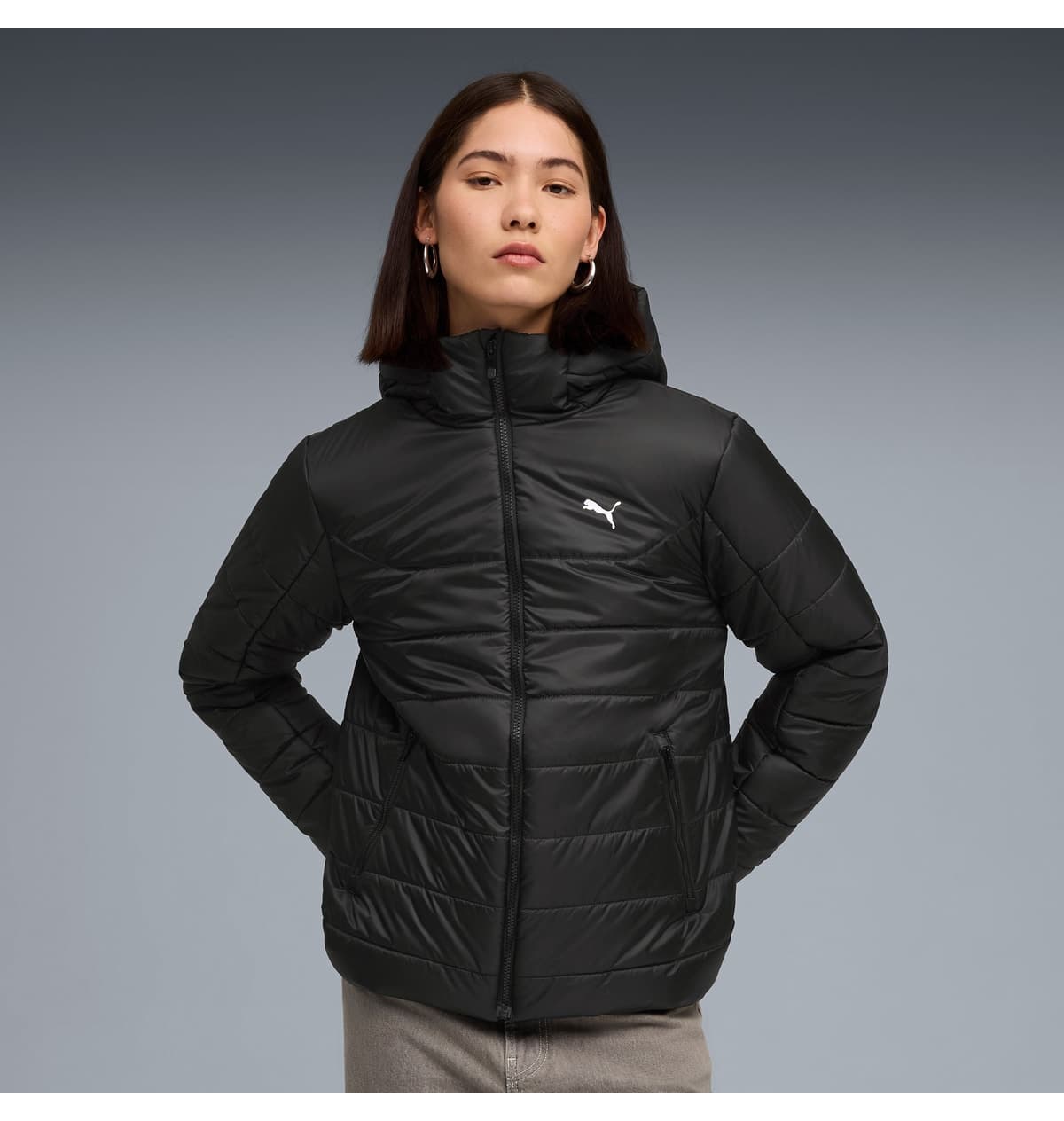 کاپشن زنانه Puma Essential مشکی مدل 685231-01 کاپشن زنانه Puma Essential مشکی مدل 685231-01