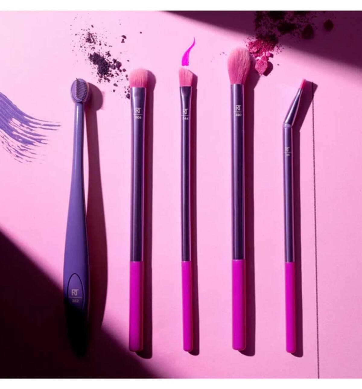ست براش آرایش چشم Real Techniques Eye Love Drama مدل RT4262 ست براش آرایش چشم Real Techniques Eye Love Drama مدل RT4262