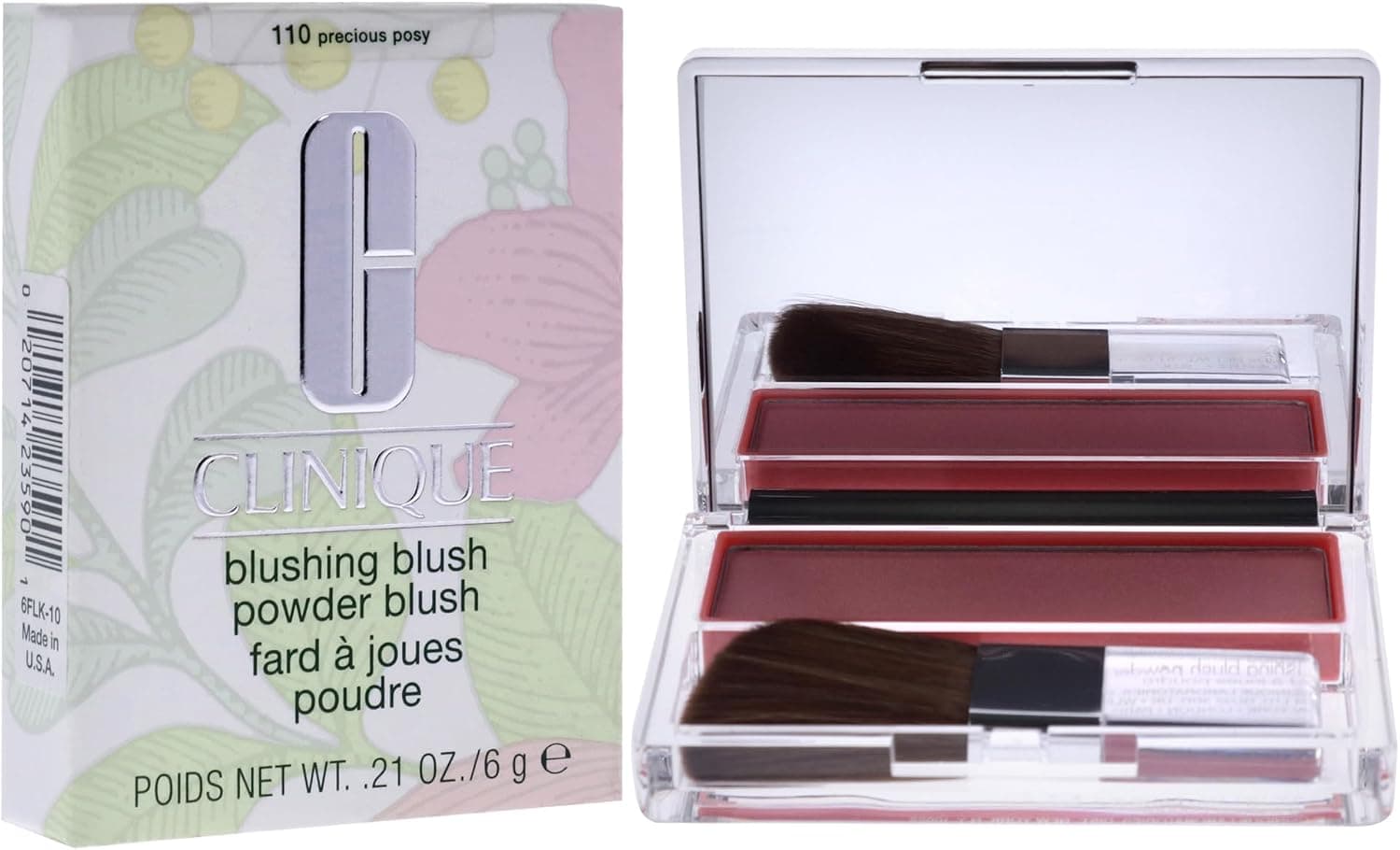 رژگونه پودری Clinique Blushing Blush مدل No 110 6g رژگونه پودری Clinique Blushing Blush مدل No 110 6g