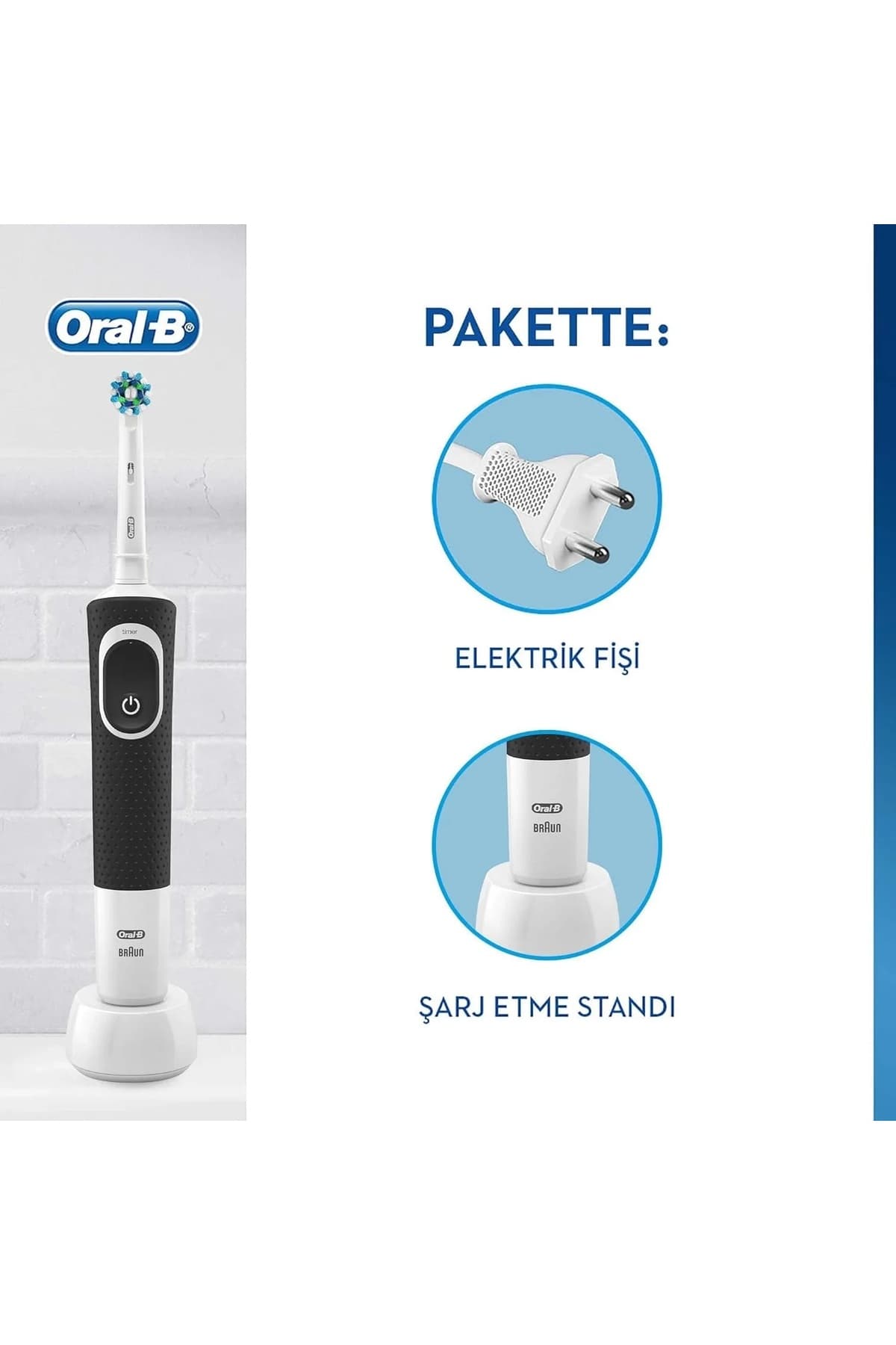 مسواک برقی Oral-B مدل D100 Vitality Cross Action مسواک برقی Oral-B مدل D100 Vitality Cross Action