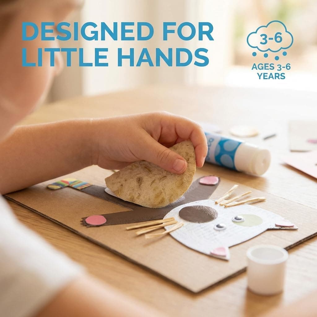 کاردستی کلاژ کاغذی Djeco Collages For Little Ones کاردستی کلاژ کاغذی Djeco Collages For Little Ones