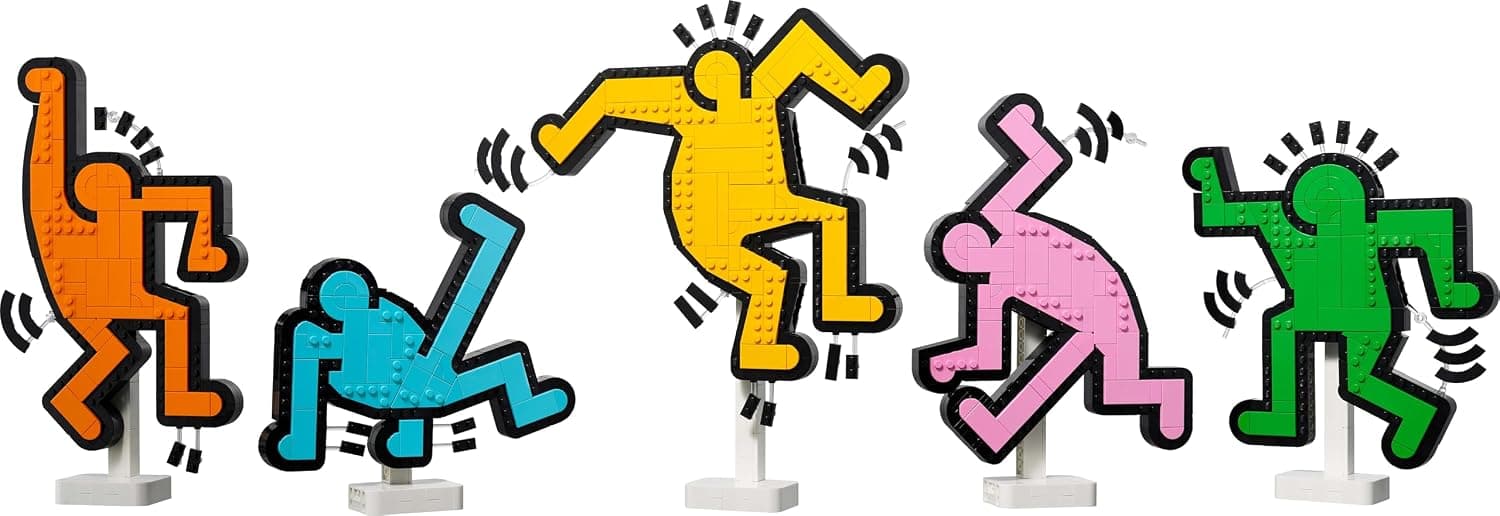 لگو Art Keith Haring فیگورهای رقصان مدل 31216 لگو Art Keith Haring فیگورهای رقصان مدل 31216