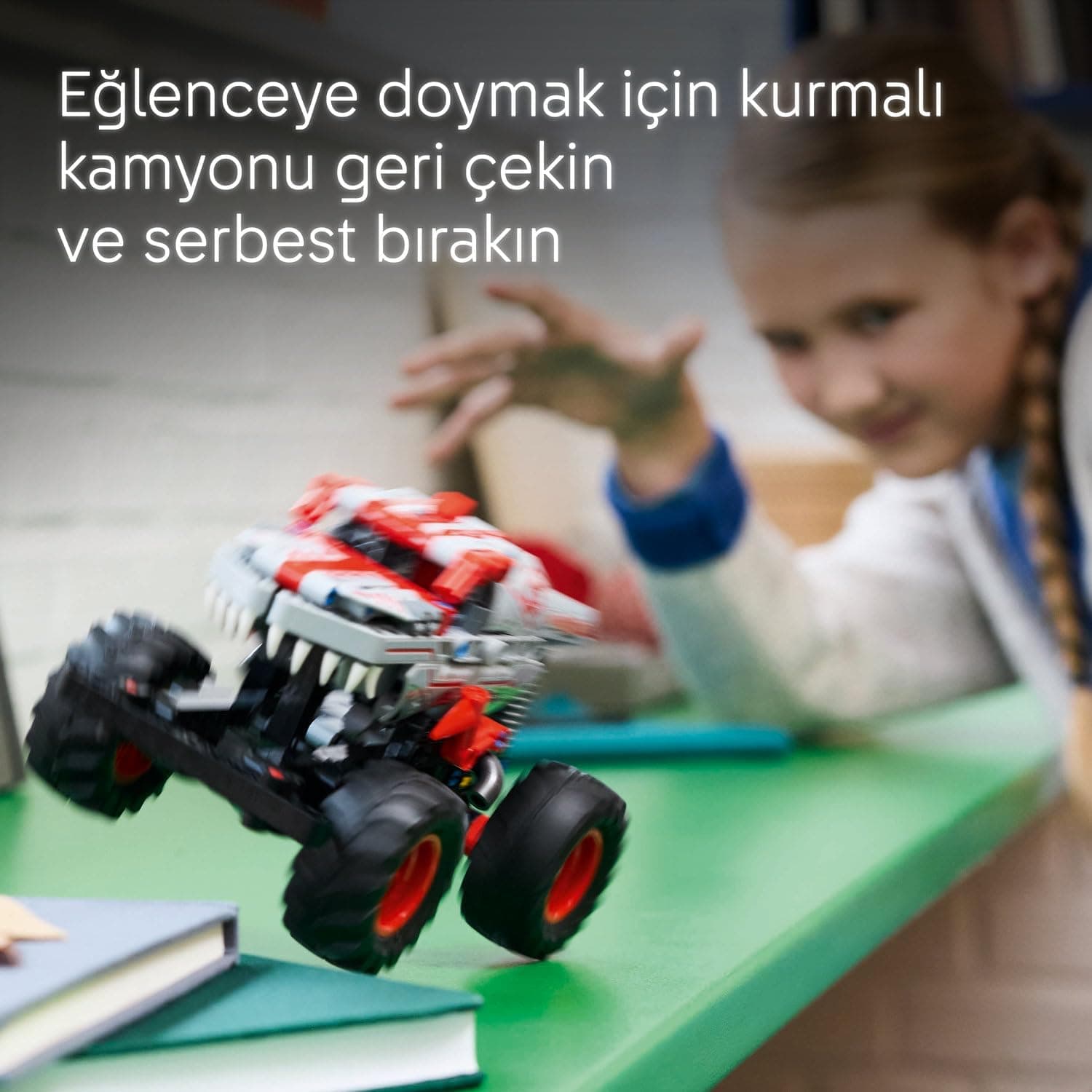 لگو Technic Monster Jam ThundeROARus ساختنی کششبرگشتی مدل 42200 لگو Technic Monster Jam ThundeROARus ساختنی کششبرگشتی مدل 42200