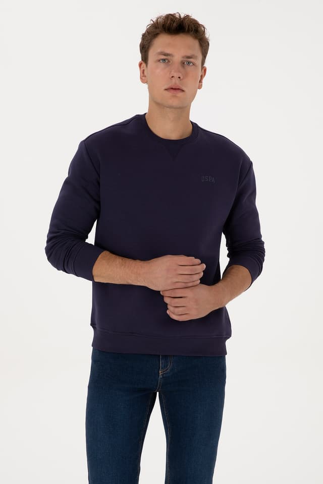 سوئیشرت مردانه U.S. Polo Assn. فیت راحت کرکی مورد مدل 50313757-VR074 سوئیشرت مردانه U.S. Polo Assn. فیت راحت کرکی مورد مدل 50313757-VR074