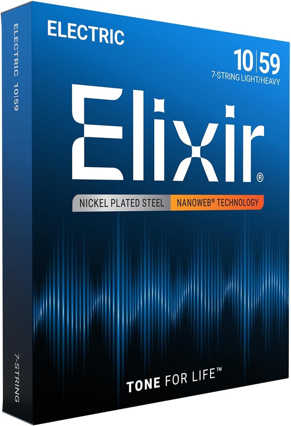 سیم گیتار الکتریک Elixir Nanoweb Custom Light 9-46 مدل 12027 سیم گیتار الکتریک Elixir Nanoweb Custom Light 9-46 مدل 12027