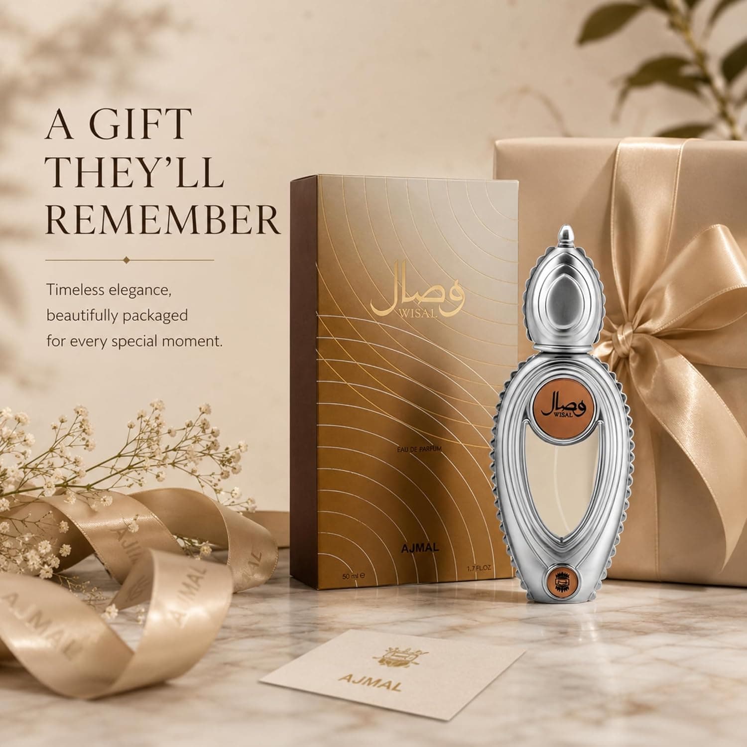 عطر یونیسکس Ajmal Wisal EDP 50ml عطر یونیسکس Ajmal Wisal EDP 50ml