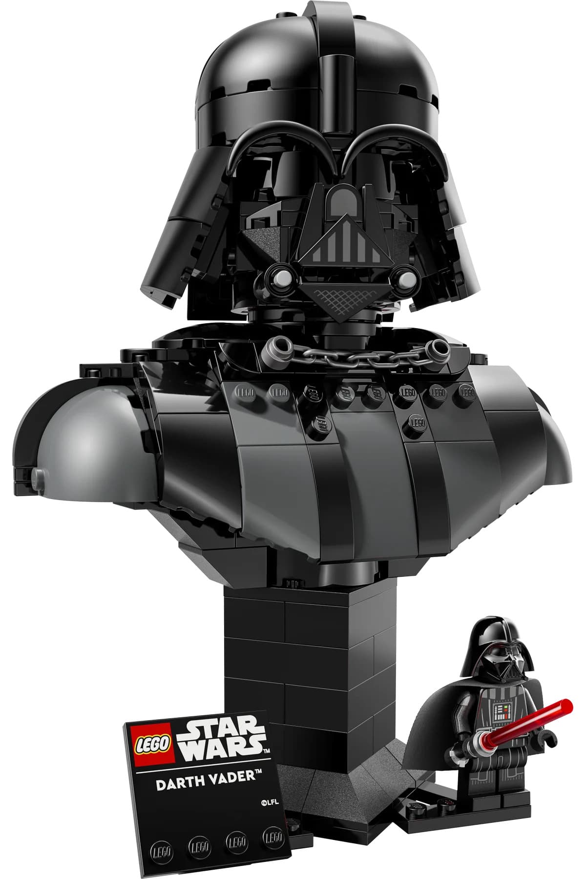 لگو Star Wars™ مدل تزئینی نیمتنه Darth Vader™ از برای بزرگسالان مدل 75439 لگو Star Wars™ مدل تزئینی نیمتنه Darth Vader™ از برای بزرگسالان مدل 75439