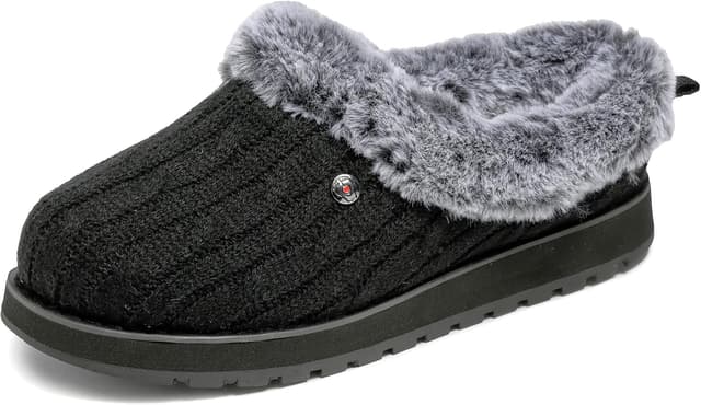دمپایی زنانه Skechers بافت با فوم پلاش مدل Keepsakes Ice Angel دمپایی زنانه Skechers بافت با فوم پلاش مدل Keepsakes Ice Angel