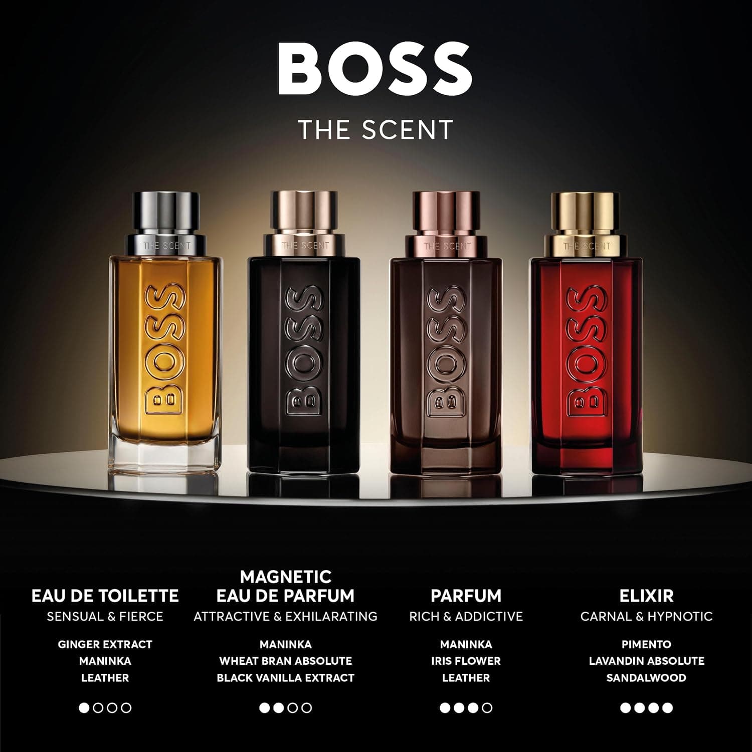 ادو تویلت مردانه Hugo Boss BOSS The Scent مدل 100ml ادو تویلت مردانه Hugo Boss BOSS The Scent مدل 100ml