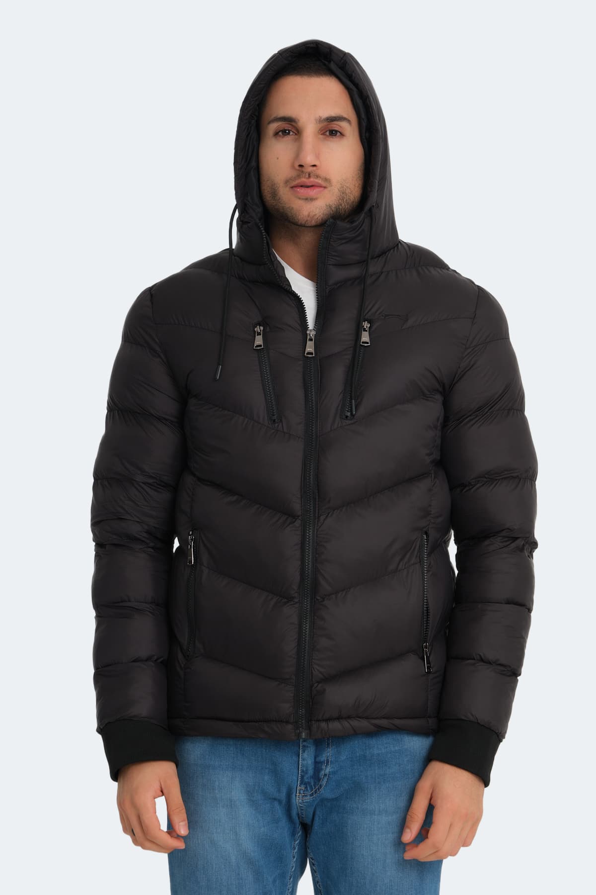 کاپشن مردانه Slazenger با رنگ مشکی کاپشن مردانه Slazenger با رنگ مشکی