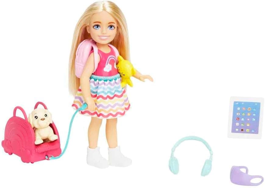 عروسک مسافرتی Barbie Chelsea عروسک مسافرتی Barbie Chelsea