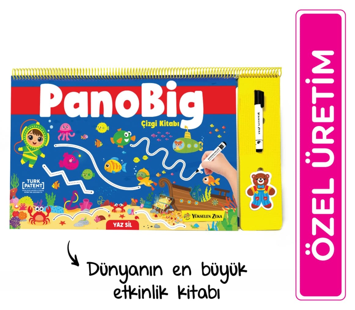 کتاب فعالیت PanoBig از yükselen zeka کتاب فعالیت PanoBig از yükselen zeka