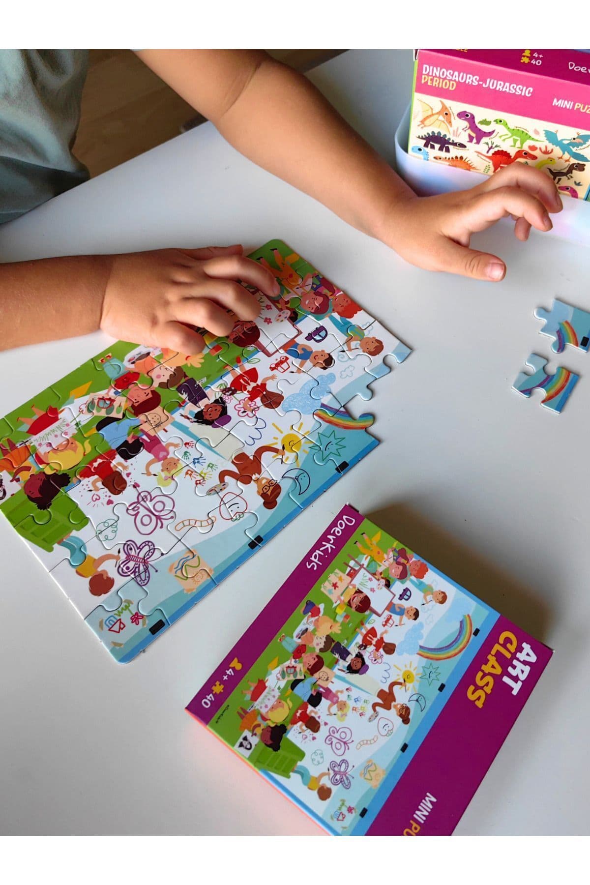 پازل مینی کودک DoerKids با طرح کلاس هنر 40 تکه مناسب 4 سال پازل مینی کودک DoerKids با طرح کلاس هنر 40 تکه مناسب 4 سال