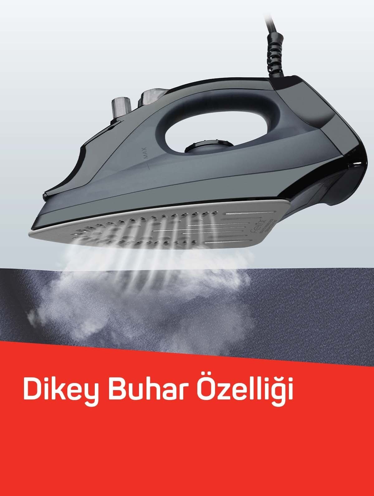 اتو بخار Arzum کف سرامیکی 2400W بخار شوک 120 g/dk مدل FL663 Felix Liena اتو بخار Arzum کف سرامیکی 2400W بخار شوک 120 g/dk مدل FL663 Felix Liena