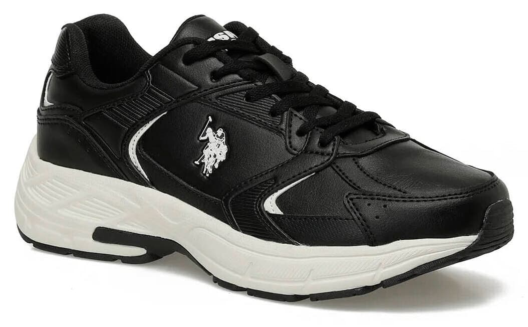 کفش اسنیکر زنانه U.S. Polo Assn. سیاه مدل A102031467 کفش اسنیکر زنانه U.S. Polo Assn. سیاه مدل A102031467