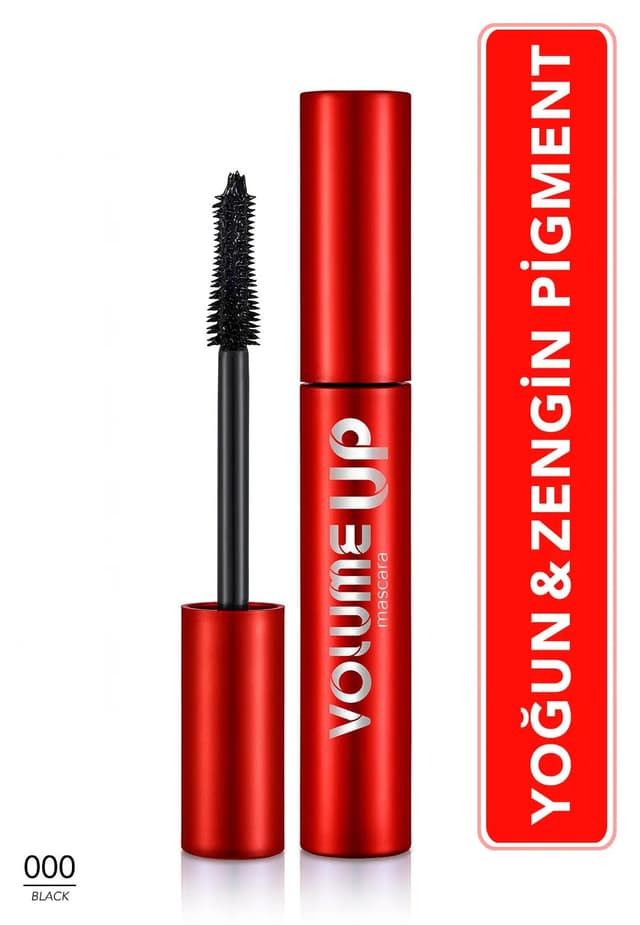 ریمل Flormar حجمدهنده با اثر لیفت، قابل استفاده لایهلایه مدل Volume Up ریمل Flormar حجمدهنده با اثر لیفت، قابل استفاده لایهلایه مدل Volume Up