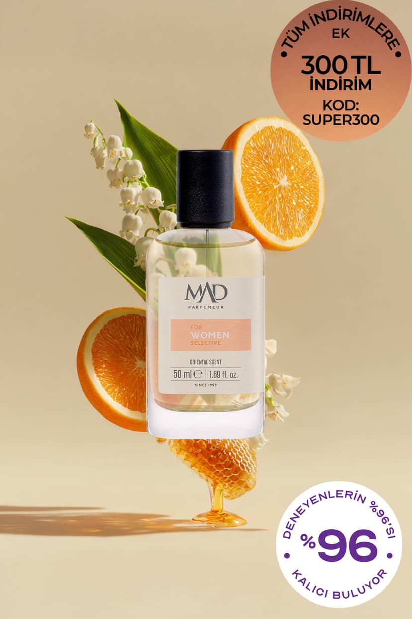 عطر زنانه Mad Parfüm Selective مدل J102 50 ml عطر زنانه Mad Parfüm Selective مدل J102 50 ml
