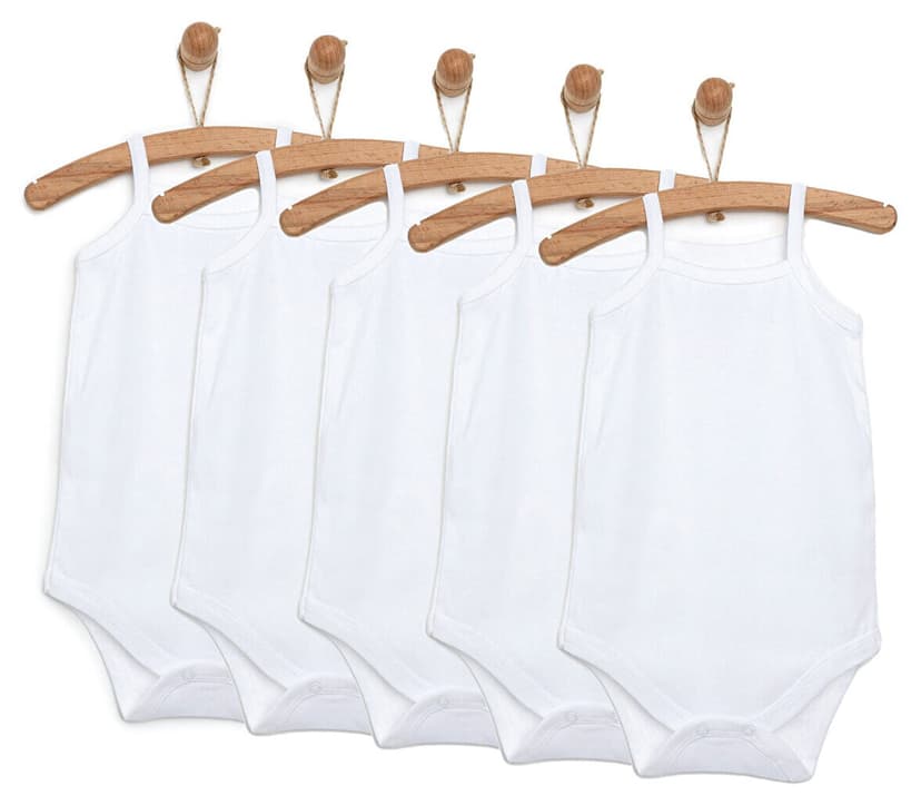 بادی یونیسکس ebebek Hello Baby یقه گرد بند دار 5 عددی سفید بادی یونیسکس ebebek Hello Baby یقه گرد بند دار 5 عددی سفید
