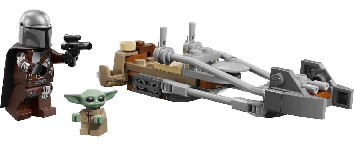 لگو Star Wars موتور Mandalorian و Grogu مدل 75436 ۵۸ قطعه لگو Star Wars موتور Mandalorian و Grogu مدل 75436 ۵۸ قطعه