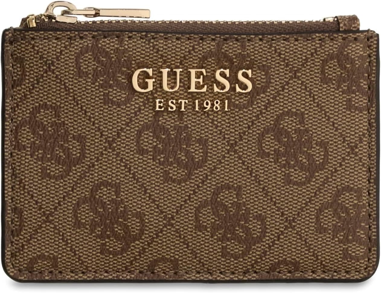 کیف کارت زنانه GUESS لاته لوگو بژ مدل Laurel II SLG کیف کارت زنانه GUESS لاته لوگو بژ مدل Laurel II SLG