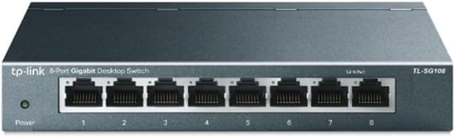 سوئیچ شبکه TP-Link 8 پورت 10/100/1000 Mbps مدل TL-SG108 سوئیچ شبکه TP-Link 8 پورت 10/100/1000 Mbps مدل TL-SG108