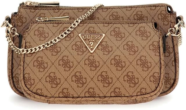 کیف دستی زنانه GUESS کراسبادی دو محفظه مدل Noelle کیف دستی زنانه GUESS کراسبادی دو محفظه مدل Noelle