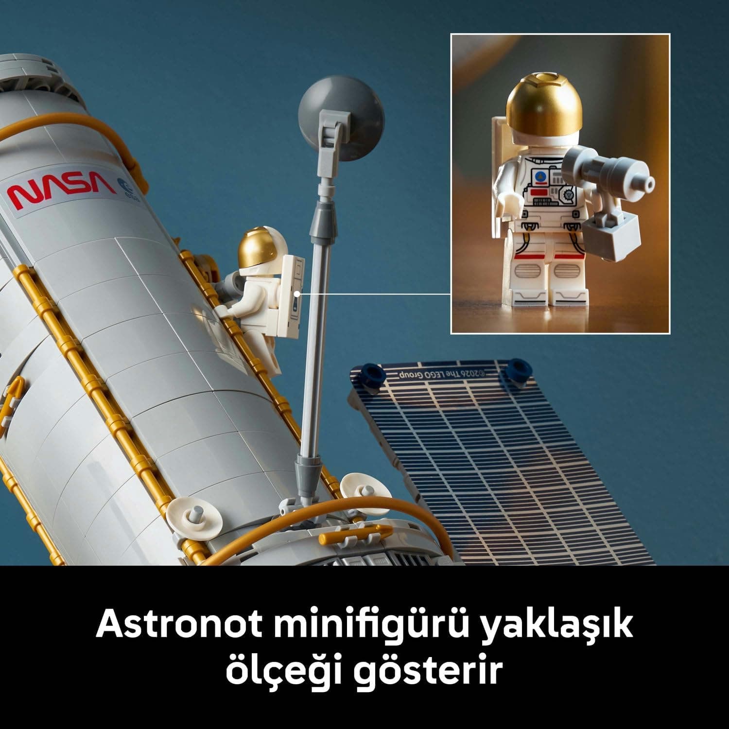 لگو 11382 تلسکوپ فضایی هابل LEGO Icons لگو 11382 تلسکوپ فضایی هابل LEGO Icons