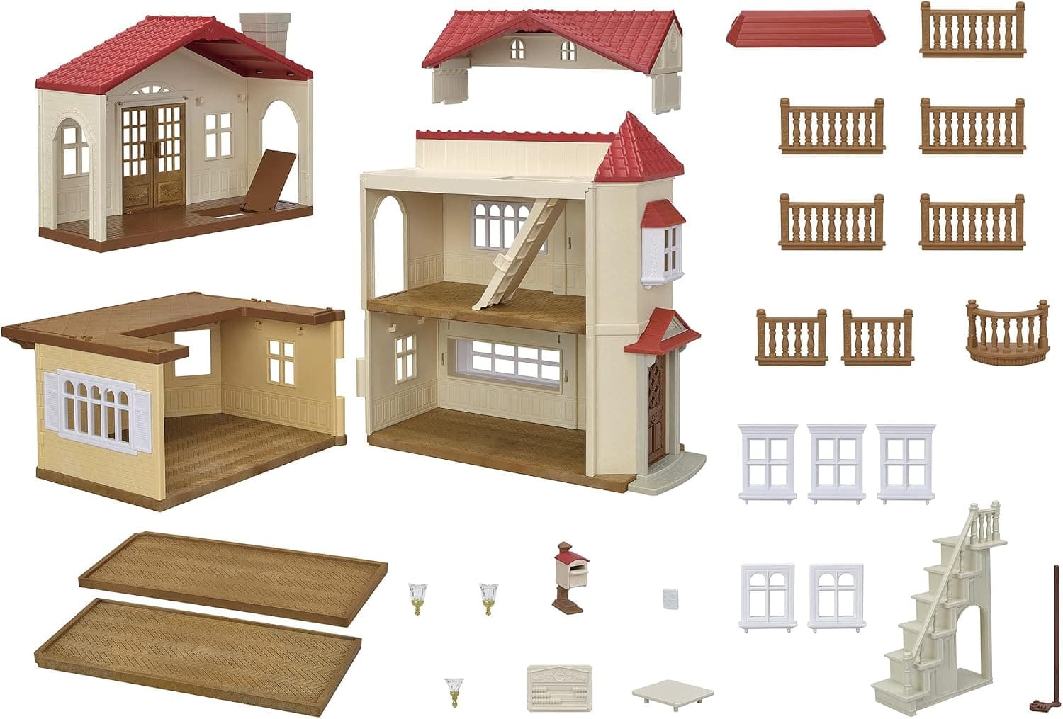خانه عروسکی Sylvanian Families مدل 5716 با اتاق زیرشیروانی خانه عروسکی Sylvanian Families مدل 5716 با اتاق زیرشیروانی