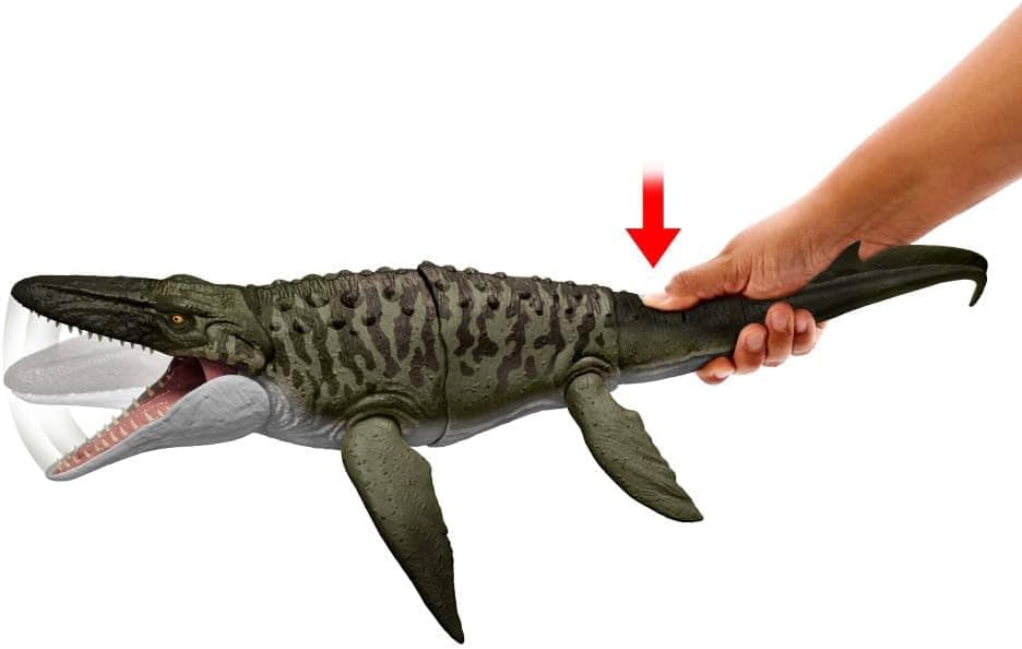 فیگور Mosasaurus از مجموعه Jurassic World برند Mattel فیگور Mosasaurus از مجموعه Jurassic World برند Mattel