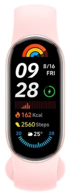 دستبند هوشمند Xiaomi صورتی مدل Smart Band 9 با ضمانت Xiaomi Türkiye دستبند هوشمند Xiaomi صورتی مدل Smart Band 9 با ضمانت Xiaomi Türkiye