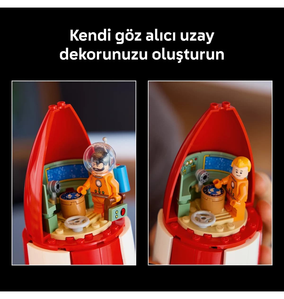 لگو Ideas Tintin Ay Roketi دکوراتیو بزرگسالان ۱۲۸۳ قطعه مدل 21367 لگو Ideas Tintin Ay Roketi دکوراتیو بزرگسالان ۱۲۸۳ قطعه مدل 21367