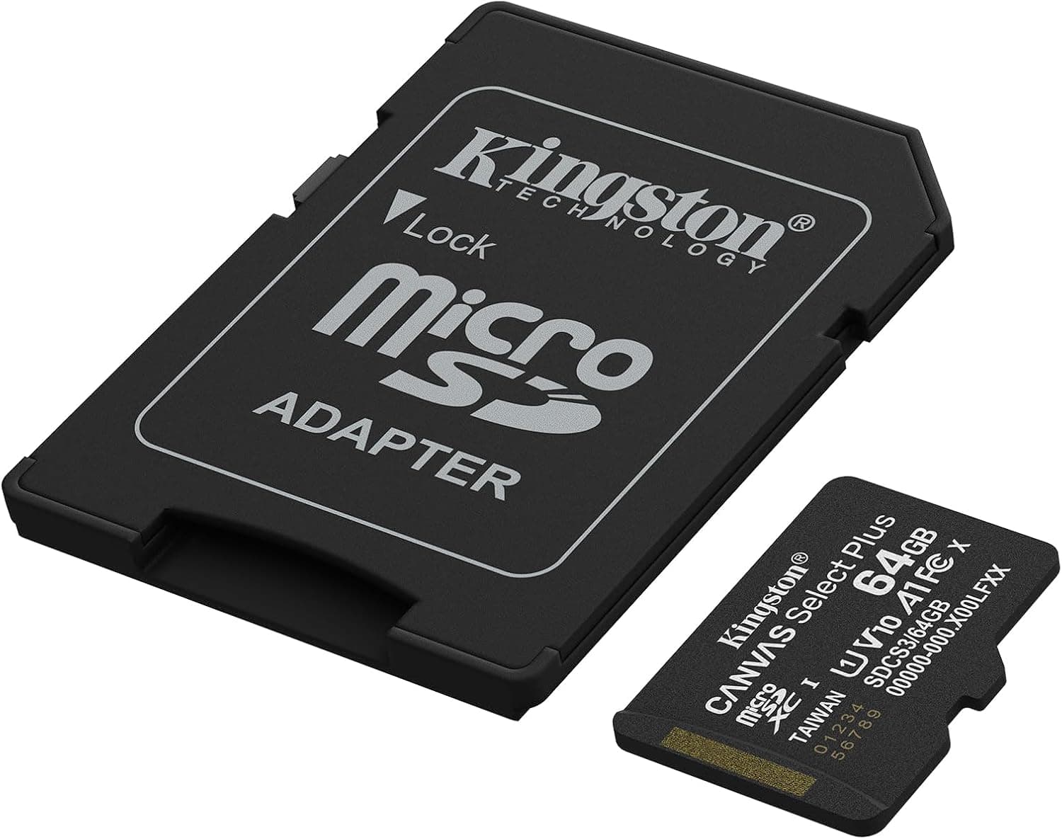 کارت حافظه microSDXC Kingston 64GB Canvas Select Plus همراه آداپتور Gen3 100MB/s A1 کارت حافظه microSDXC Kingston 64GB Canvas Select Plus همراه آداپتور Gen3 100MB/s A1