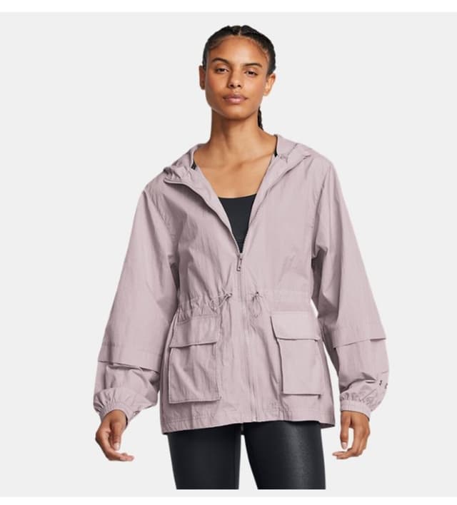 ژاکت زنانه Under Armour UA Crinkle مدل 1386455-015 ژاکت زنانه Under Armour UA Crinkle مدل 1386455-015