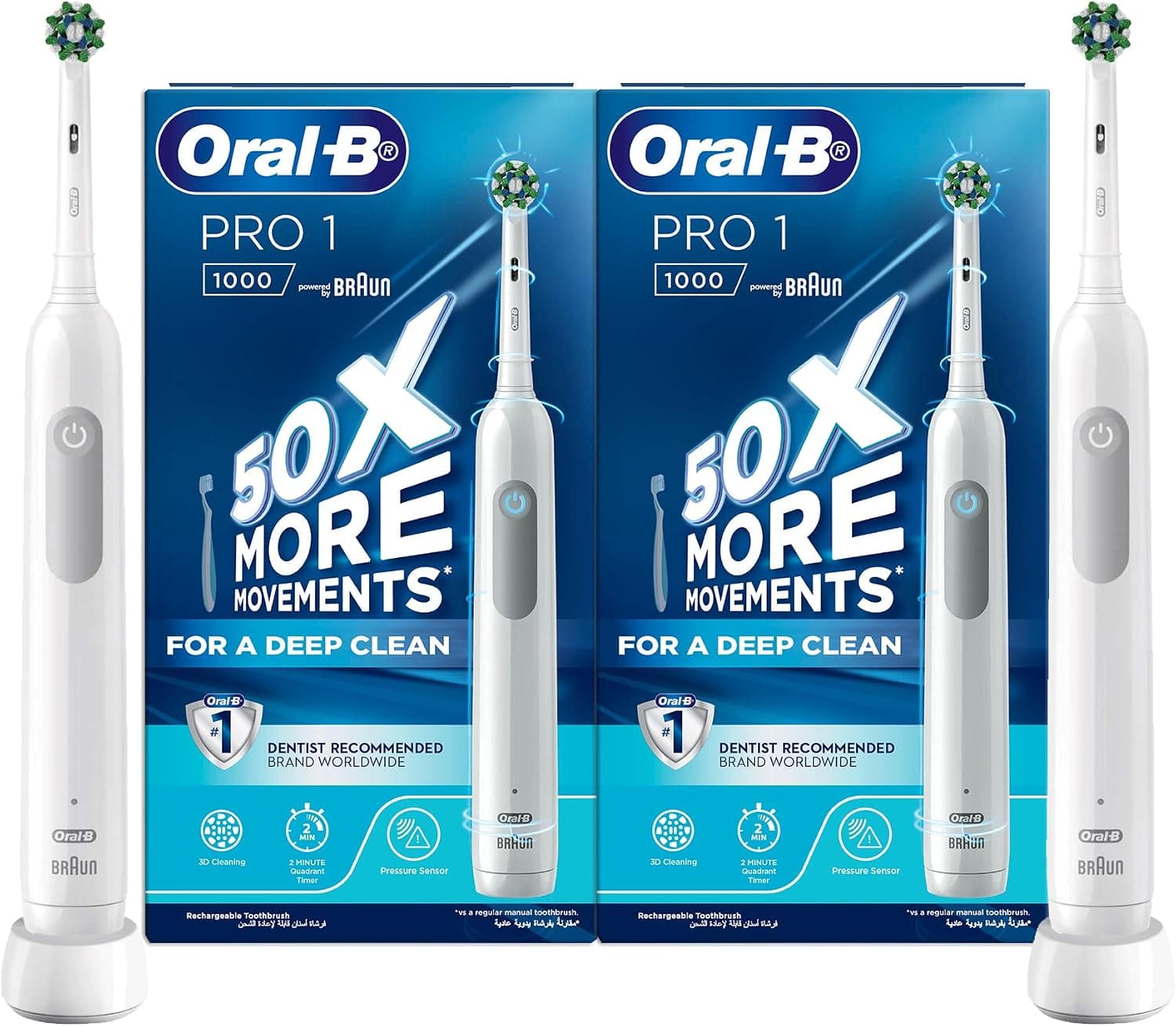 مسواک برقی Oral-B با کیف مسافرتی مشکی و تایمر داخلی مدل Pro Clean 3 3000 مسواک برقی Oral-B با کیف مسافرتی مشکی و تایمر داخلی مدل Pro Clean 3 3000