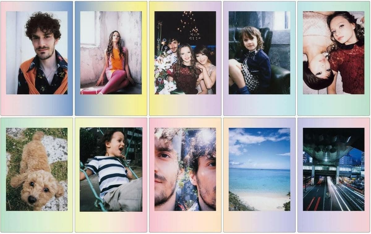 فیلم فوری Fujifilm instax mini با حاشیه ماکارون بسته 10 تایی فیلم فوری Fujifilm instax mini با حاشیه ماکارون بسته 10 تایی