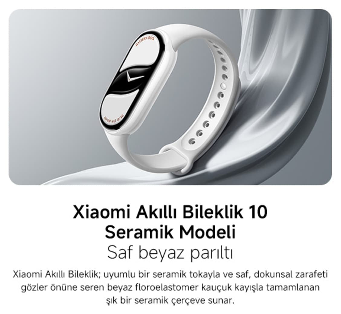 دستبند هوشمند Xiaomi مشکی مدل Smart Band 10 با گارانتی ترکیه دستبند هوشمند Xiaomi مشکی مدل Smart Band 10 با گارانتی ترکیه
