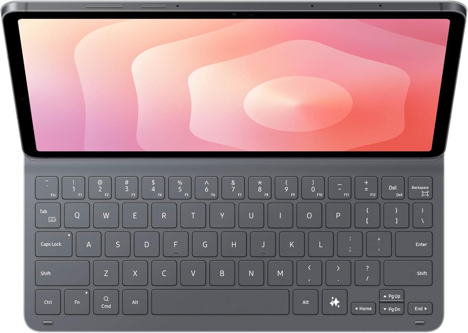 کاور کتابی کیبورددار باریک تبلت Samsung Galaxy Tab S11 مشکی کاور کتابی کیبورددار باریک تبلت Samsung Galaxy Tab S11 مشکی
