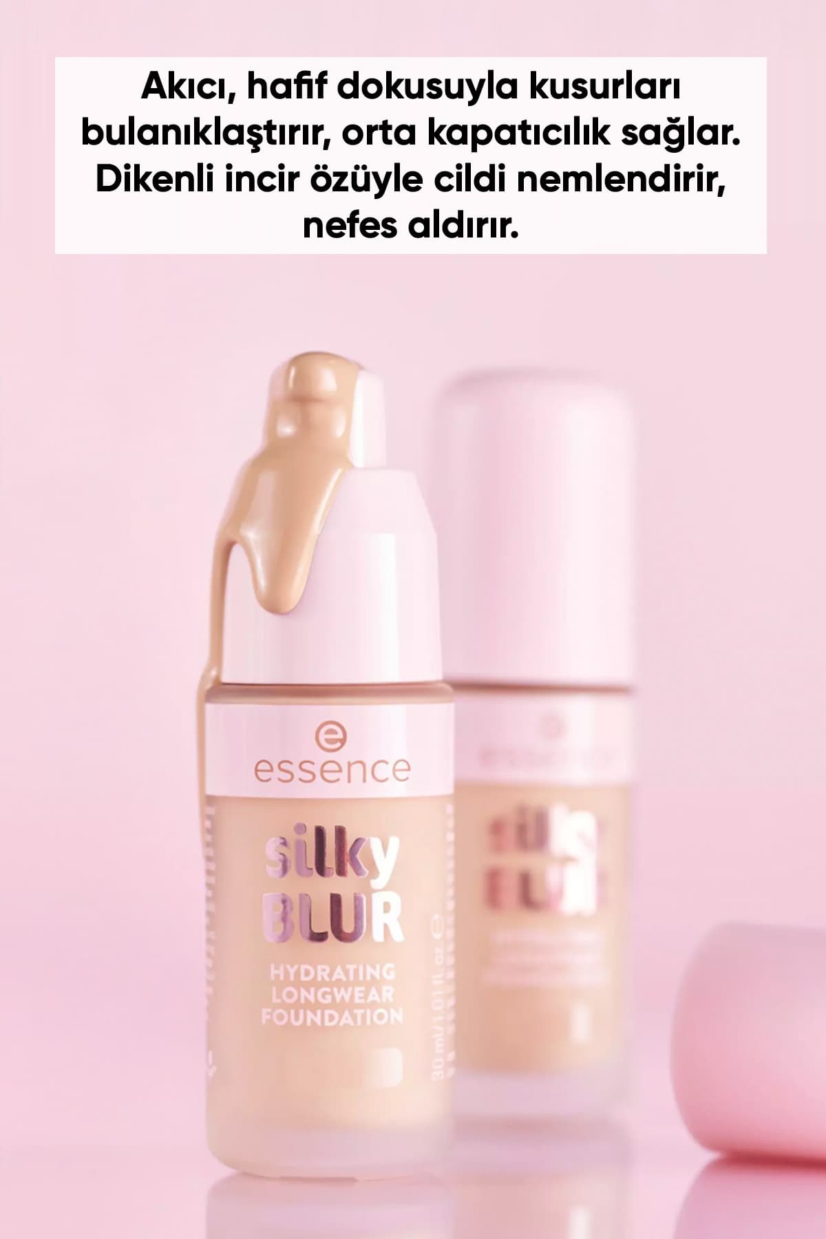 کرم پودر Essence Silky Blur آبرسان و ماندگار مدل 115 کرم پودر Essence Silky Blur آبرسان و ماندگار مدل 115