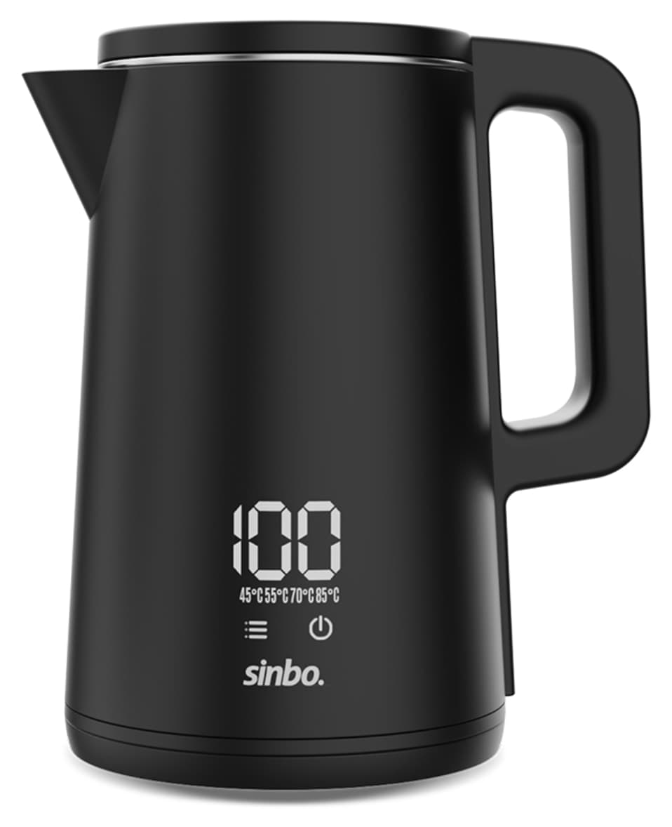 کتری برقی Sinbo دیجیتال لمسی 1.8 L با تنظیم دما مدل SK-8042 کتری برقی Sinbo دیجیتال لمسی 1.8 L با تنظیم دما مدل SK-8042