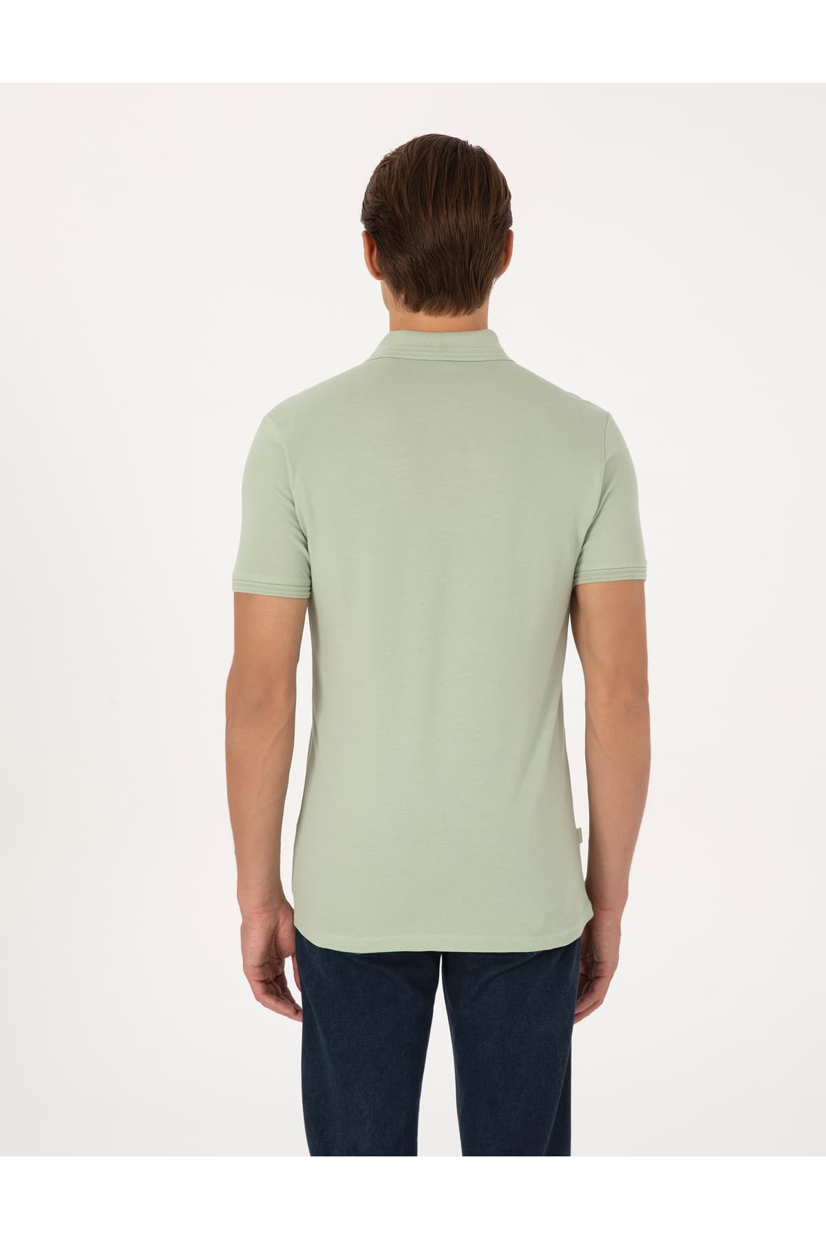 تیشرت یقه پولو Pierre Cardin اسلیمفیت 100% نخی سبز روشن دکمهدار مدل 50325323-VR016 تیشرت یقه پولو Pierre Cardin اسلیمفیت 100% نخی سبز روشن دکمهدار مدل 50325323-VR016