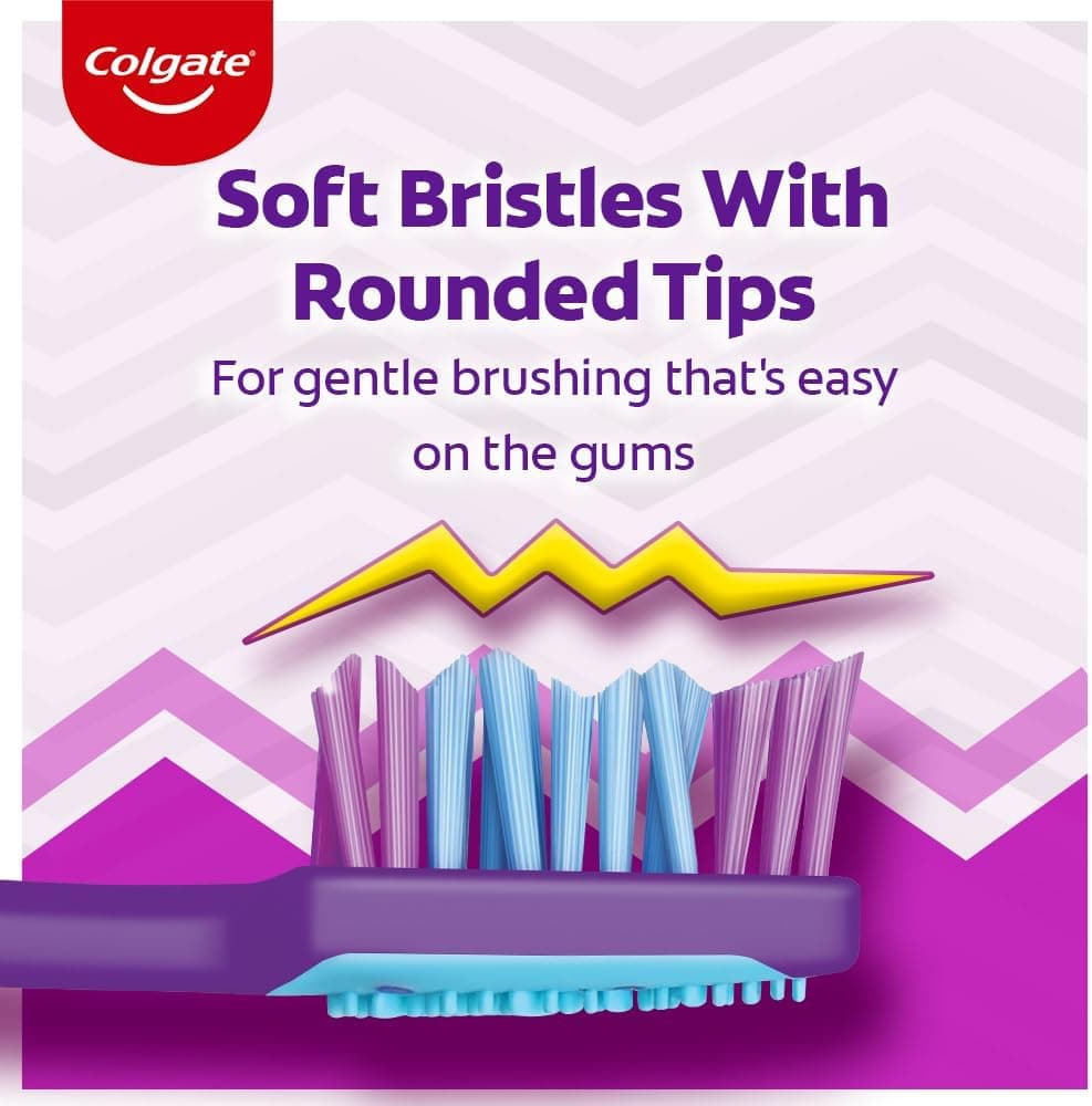 مسواک نرم Colgate مدل ZigZag بسته 6 عددی مسواک نرم Colgate مدل ZigZag بسته 6 عددی