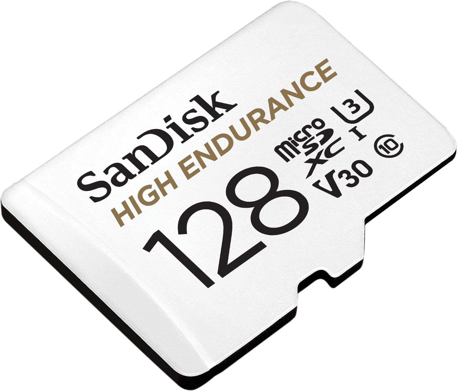 کارت حافظه microSDXC دوربین خودرو و امنیتی SanDisk با دوام بالا، همراه آداپتور، 128 GB، سرعت خواندن 100 MB/s، V30 کارت حافظه microSDXC دوربین خودرو و امنیتی SanDisk با دوام بالا، همراه آداپتور، 128 GB، سرعت خواندن 100 MB/s، V30