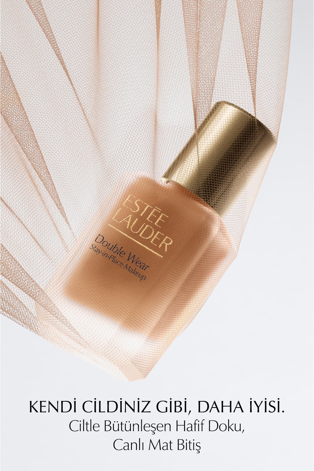 فوندوتن پسرانه Estee Lauder Double Wear SPF10 سفری رنگ بژ صحرایی 2N1 15ml فوندوتن پسرانه Estee Lauder Double Wear SPF10 سفری رنگ بژ صحرایی 2N1 15ml