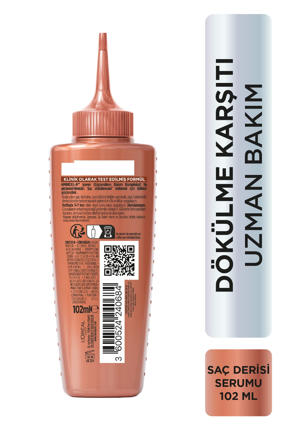 سرم پوست سر ضد ریزش مو Elseve Growth Booster 102ml سرم پوست سر ضد ریزش مو Elseve Growth Booster 102ml