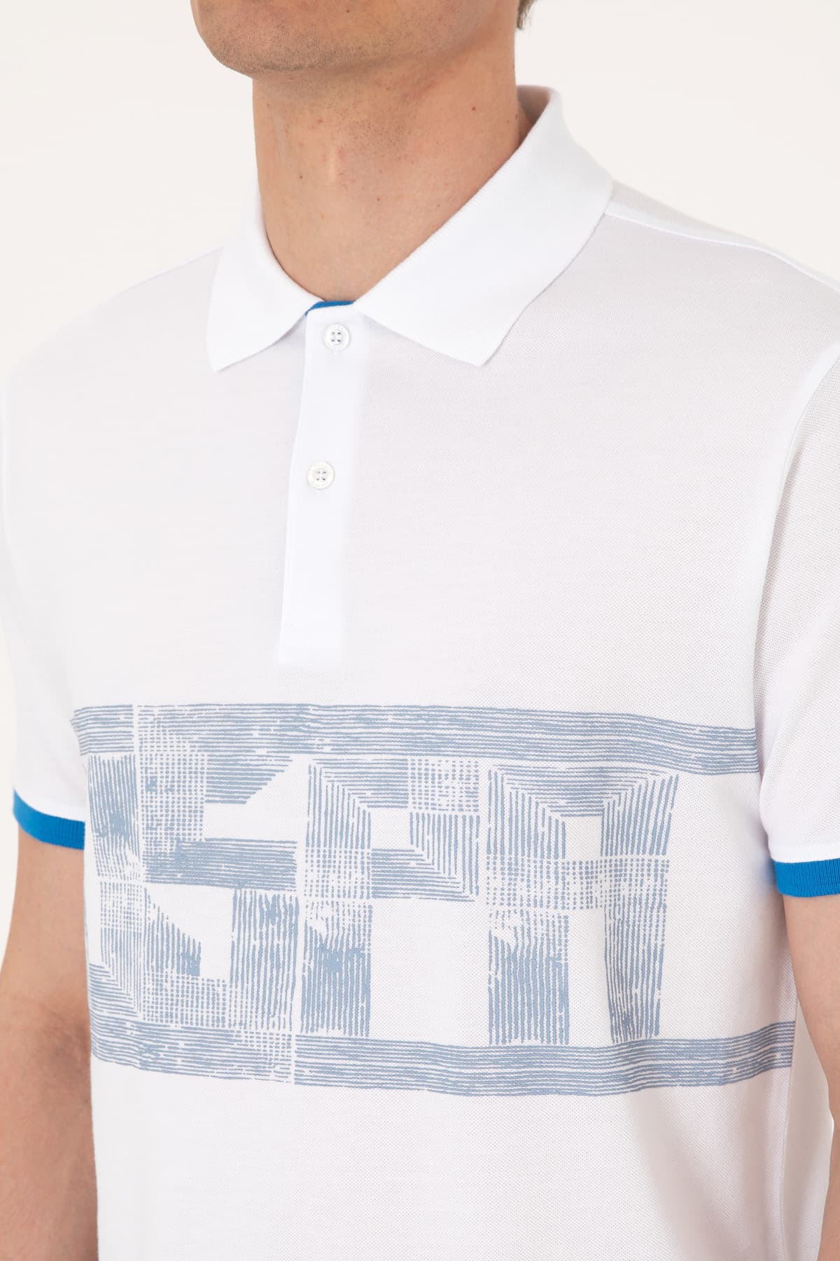 تیشرت مردانه U.S. Polo Assn. فیت معمولی یقه پولو سفید مدل 50306804-VR013 تیشرت مردانه U.S. Polo Assn. فیت معمولی یقه پولو سفید مدل 50306804-VR013