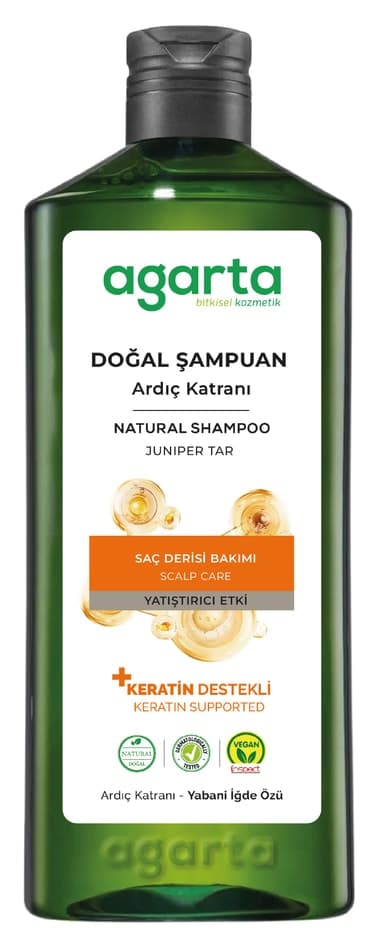 شامپو قیر درخت عرعر و کراتین Agarta 400 Ml شامپو قیر درخت عرعر و کراتین Agarta 400 Ml